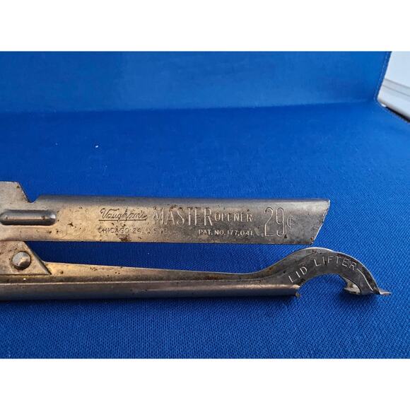 Vintage Vaughan's Master Opener Manual Can - works well - USA - 29 cent - Picture 2 of 7